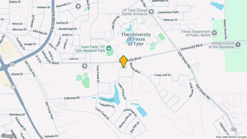 3308 Oak Knoll Dr Map and Location Details