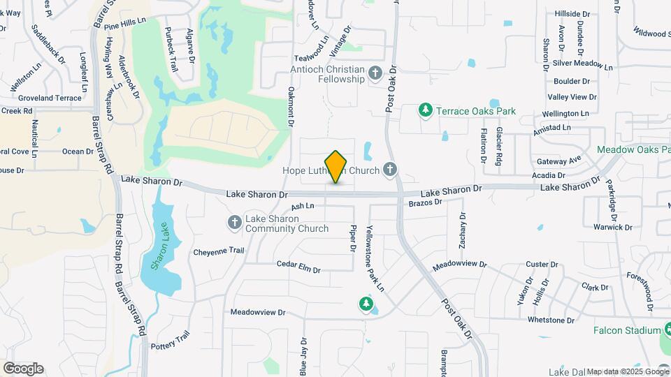 1804 Copper Leaf Dr Map and Location Details