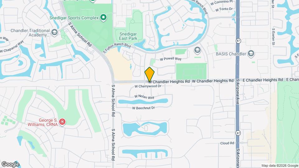 790 W Cherrywood Dr Map and Location Details