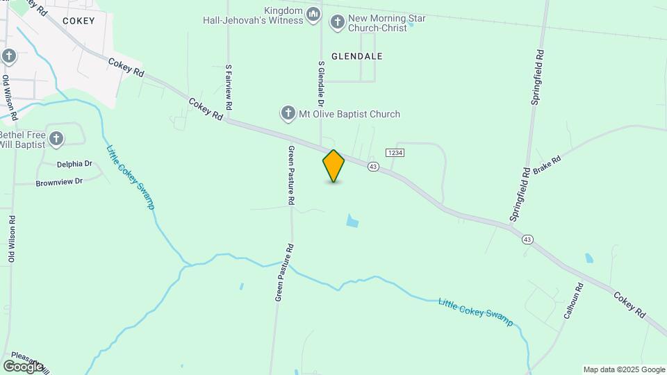 1213 Fescue Rd Map and Location Details