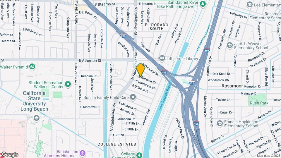 6926 E Rendina St Map and Location Details