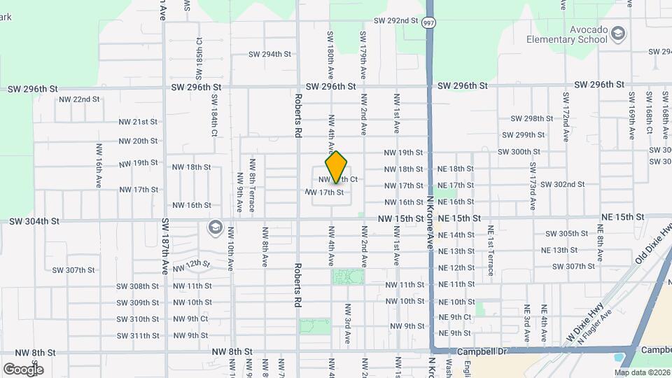 385 NW 17th Ct, Unit 1 Mapa y Detalles de la Ubicación