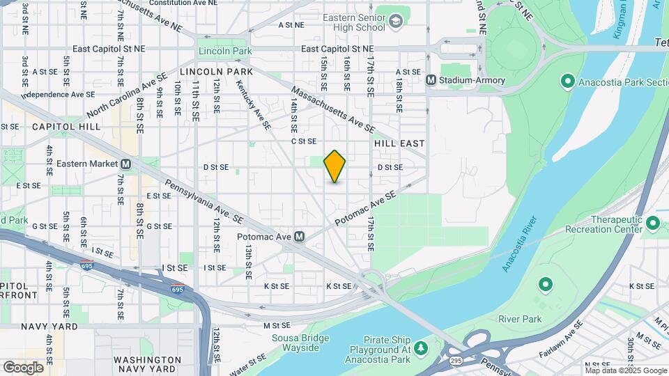 1518 A St SE Map and Location Details