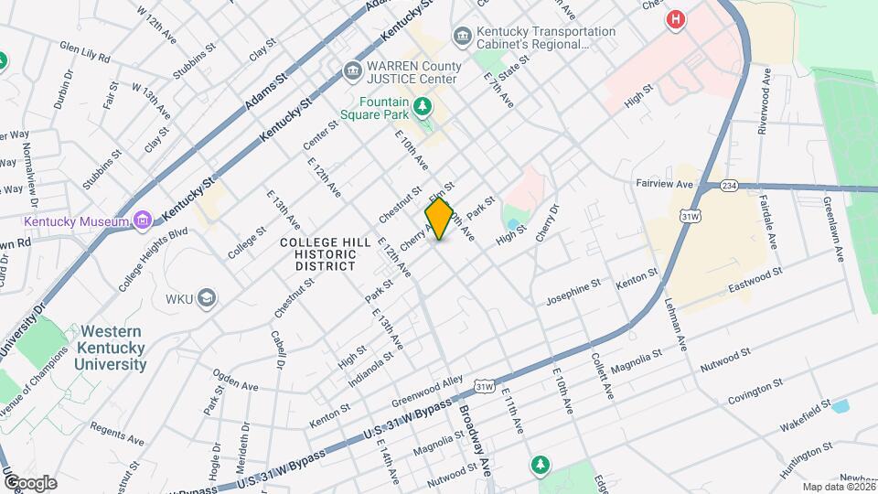 700 E 11th Ave Map and Location Details