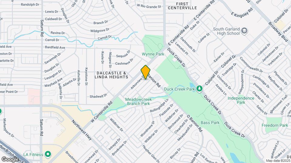 327 Valley Park Dr Map and Location Details