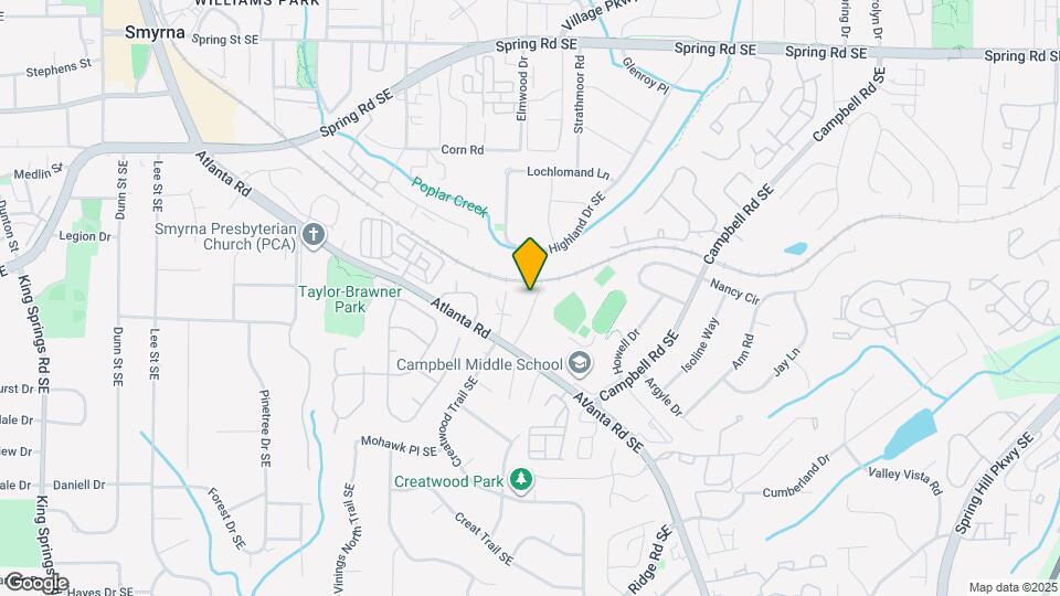 1567 Paces Ferry N Dr SE Map and Location Details