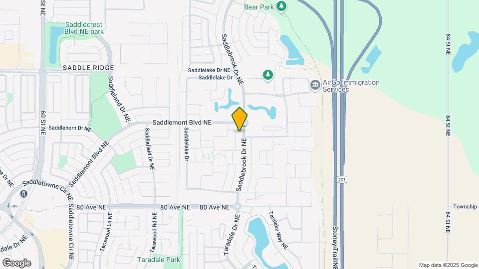 8391 Saddlebrook Dr NE Map and Location Details