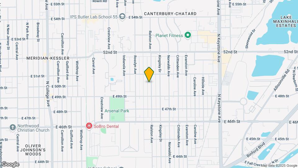 4950 Ralston Ave Map and Location Details