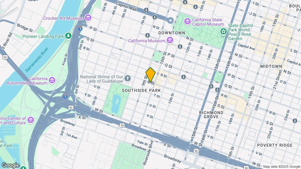 920 S St Map and Location Details