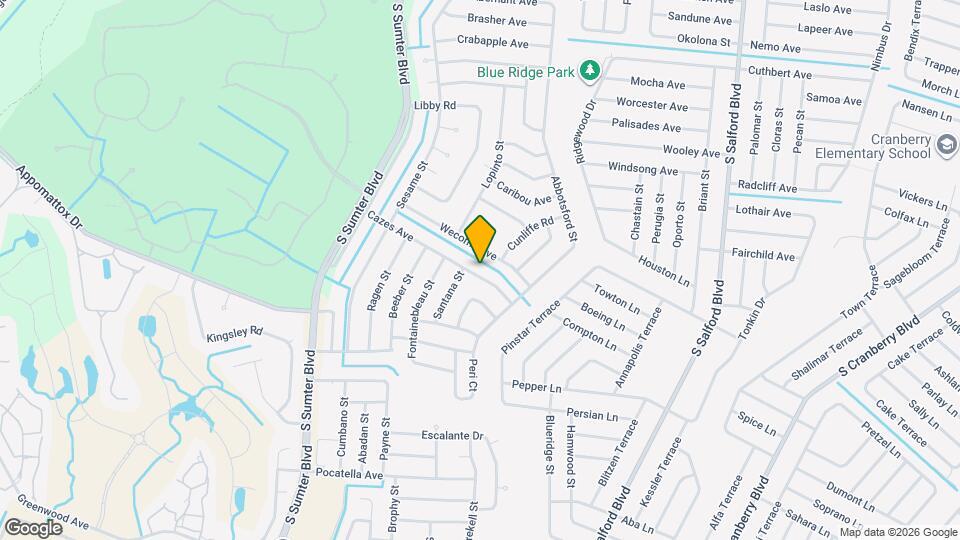 4410 Cazes Ave Map and Location Details