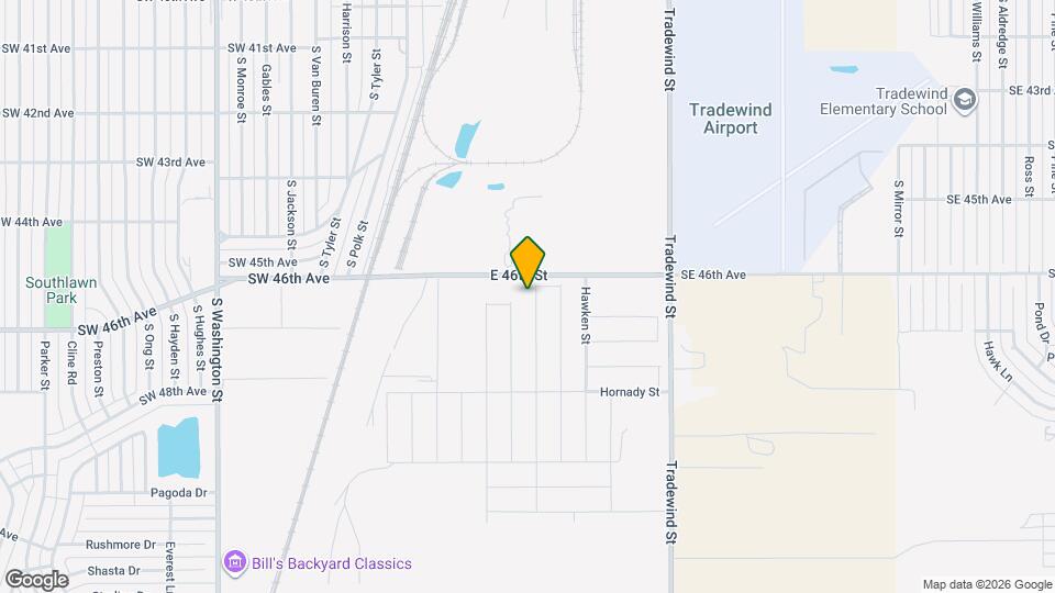 4606 Eberly St Map and Location Details