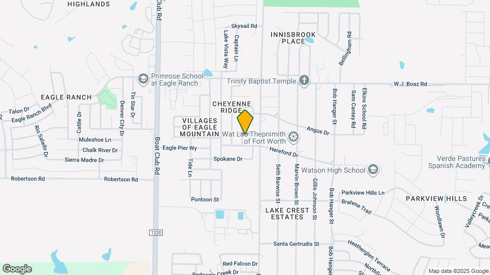 7112 Kickapoo Dr Map and Location Details