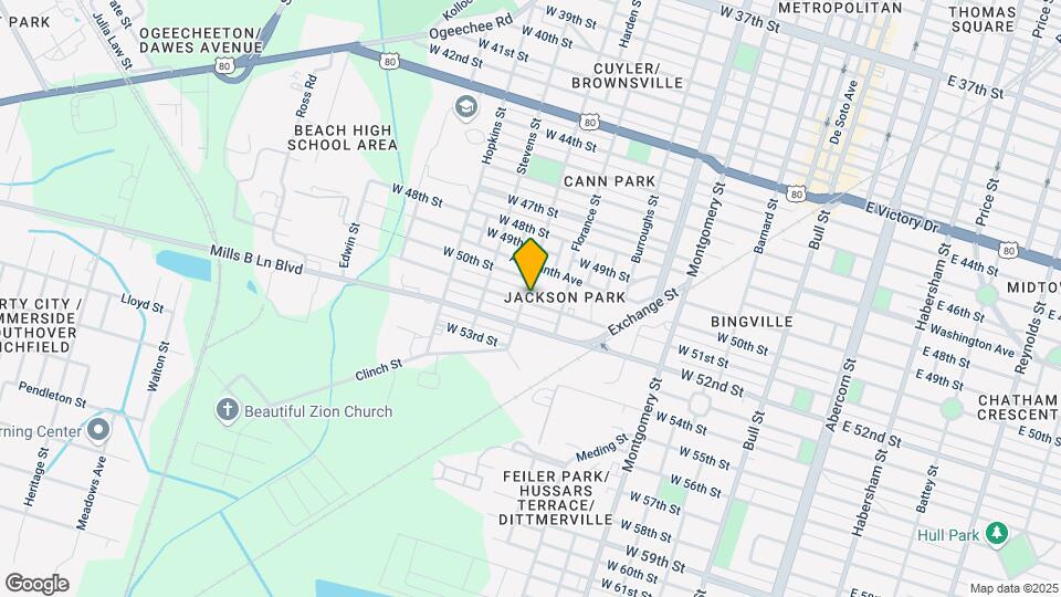 728 W 51st St Map and Location Details