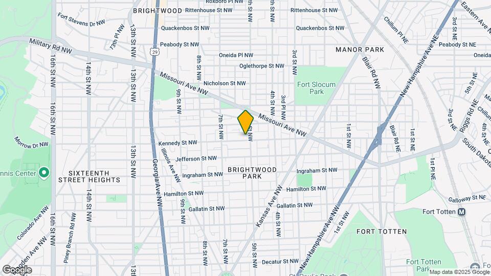 531 Kennedy St NW Map and Location Details