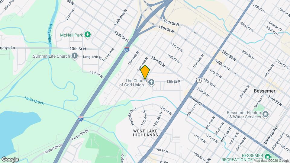 1231 13th Ave N Map and Location Details