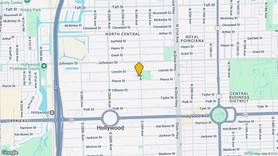 608 N 24th Ave Map and Location Details