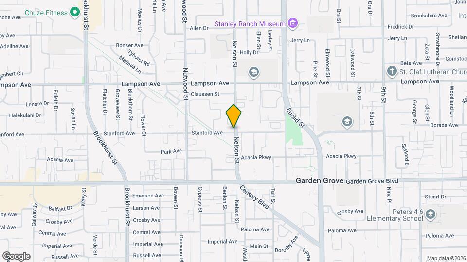 10731 Stanford Ave Mapa y Detalles de la Ubicación