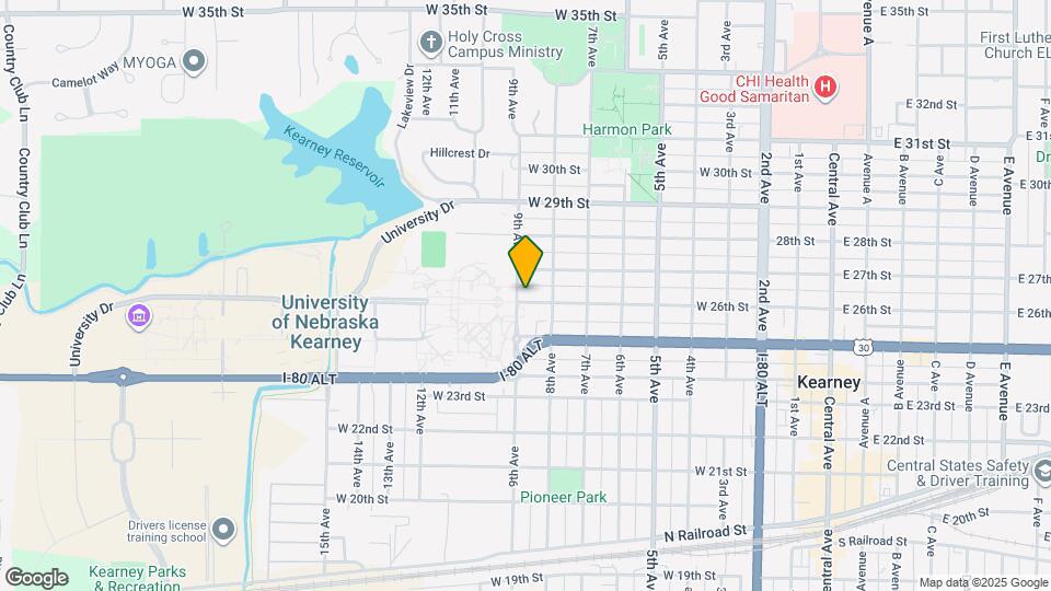 819 W 26th St Map and Location Details