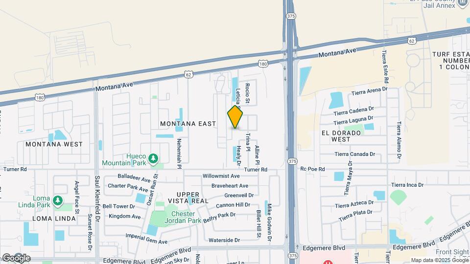 3701 Leticia St Map and Location Details