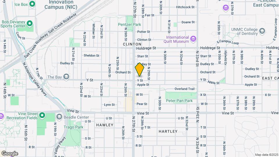 1109 N 28th St Map and Location Details
