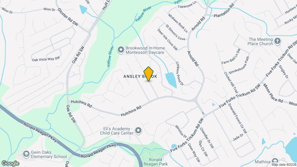 445 Ridgedale Way Mapa y Detalles de la Ubicación