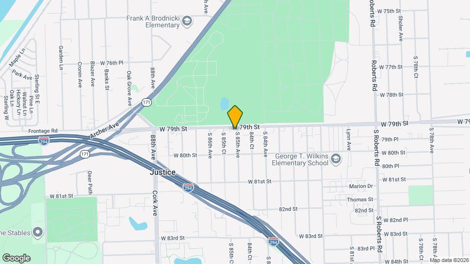 8501 W 79th St Mapa y Detalles de la Ubicación