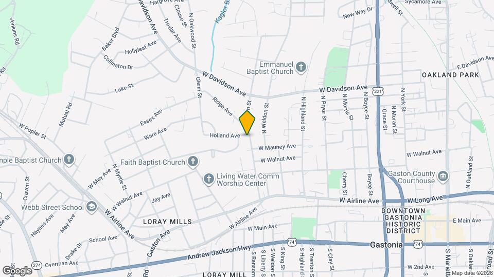 509 N Ransom St Map and Location Details