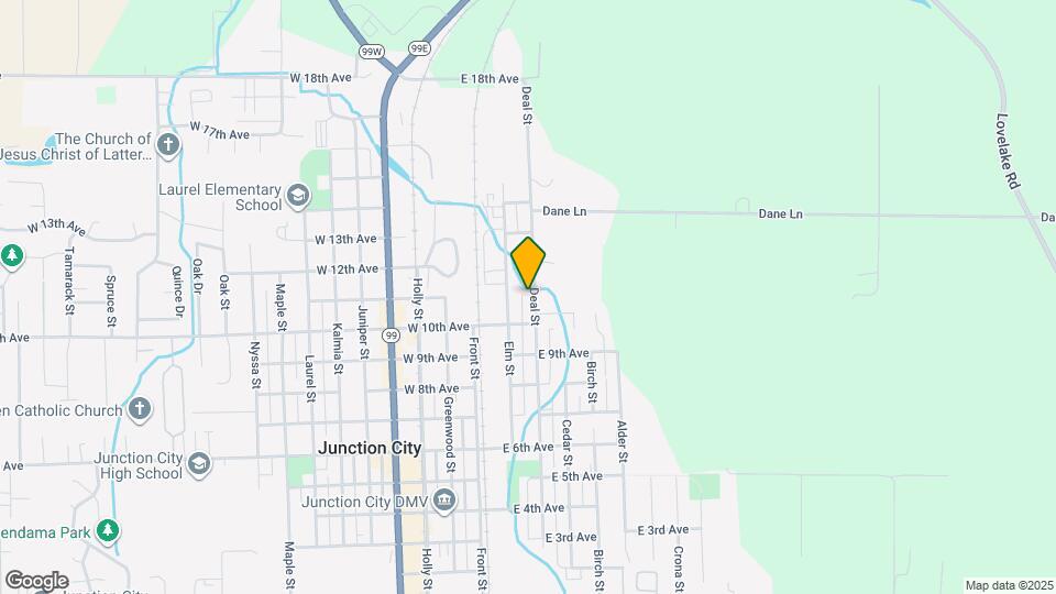 285 E 11th Ave Map and Location Details