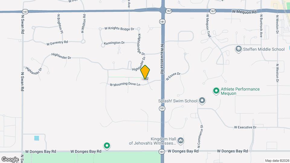 10805 N Firefly Dr Map and Location Details