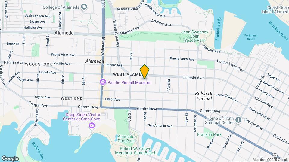 1539 9th St Map and Location Details