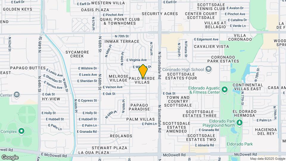 2400 N 71st St Mapa y Detalles de la Ubicación