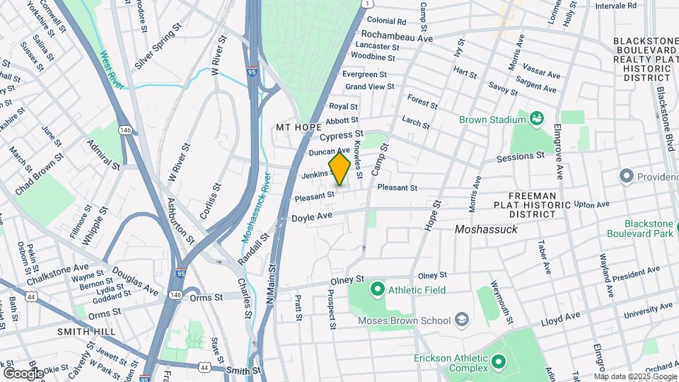 92 Pleasant St Map and Location Details