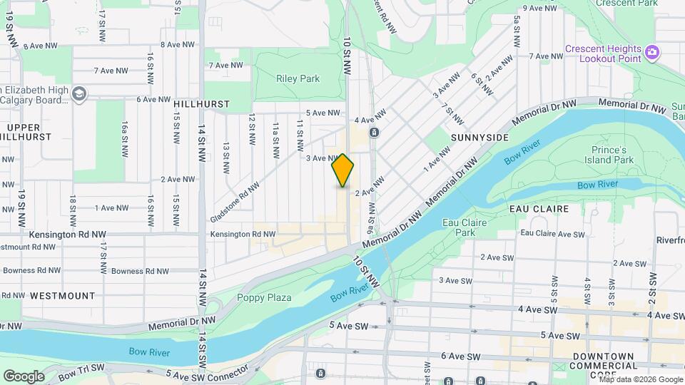 301-410 10 St NW Map and Location Details
