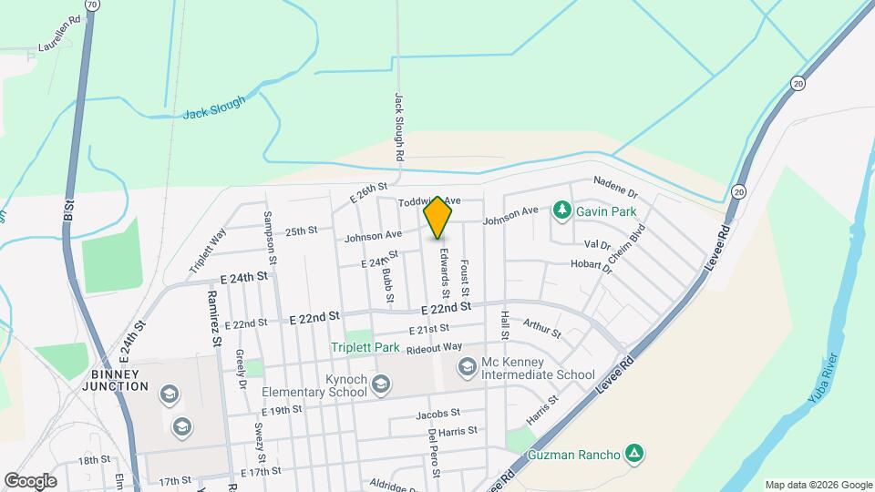 2404 Edwards St Map and Location Details