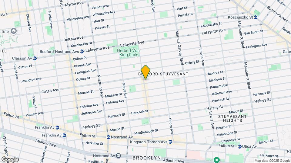 337 Tompkins Ave Map and Location Details