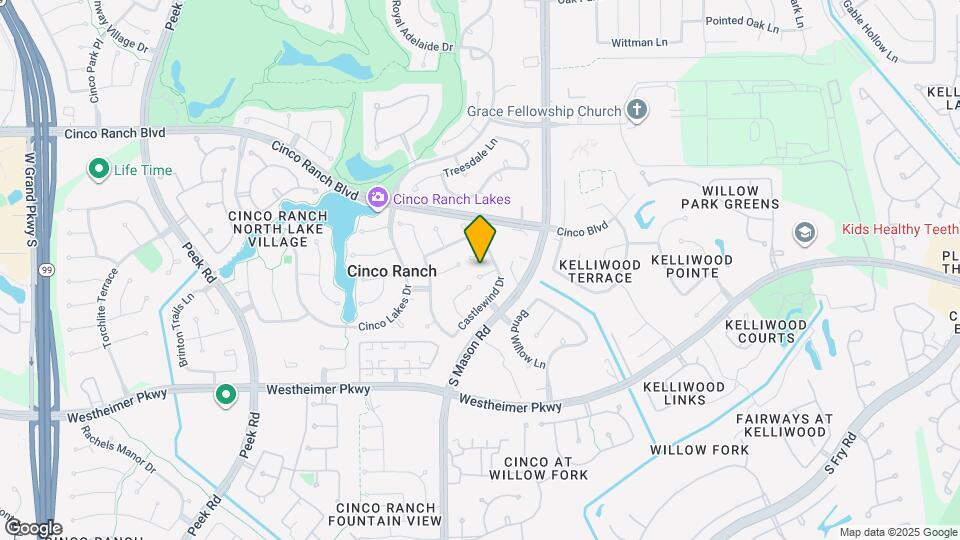 22010 Castlewind Ct Map and Location Details