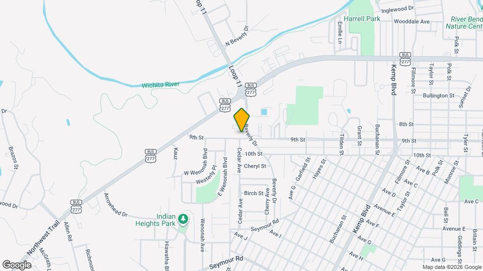 3206 9th St Map and Location Details