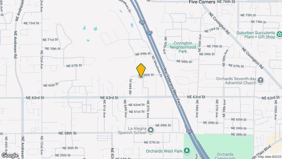6500 NE 86th Ave Mapa y Detalles de la Ubicación