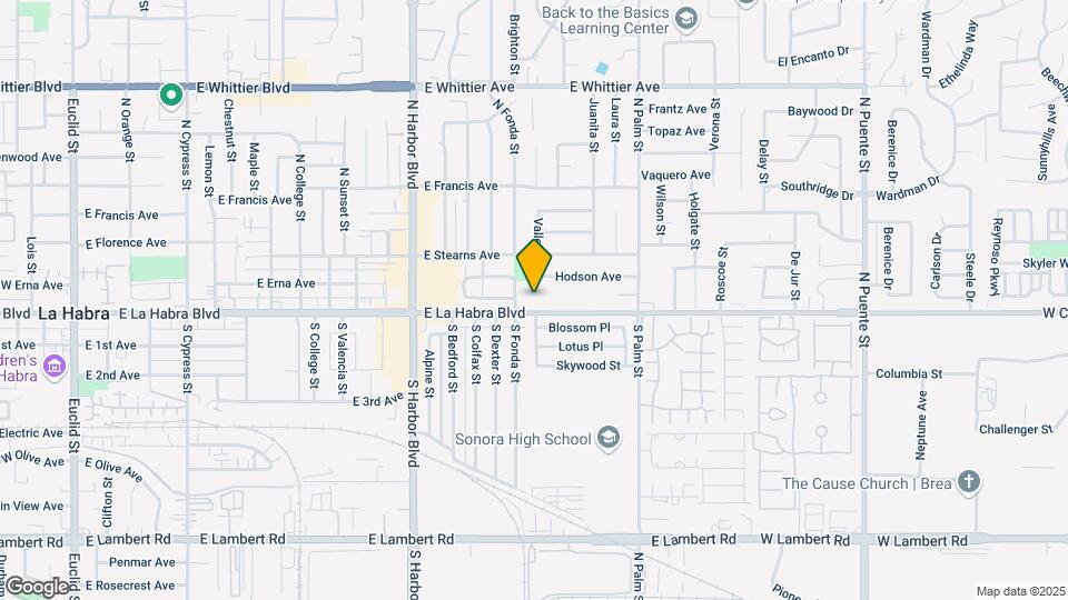 El Rancho Apartments Mapa y Detalles de la Ubicación