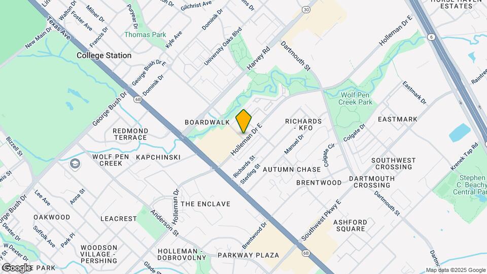213 Holleman Dr E, Unit A Map and Location Details