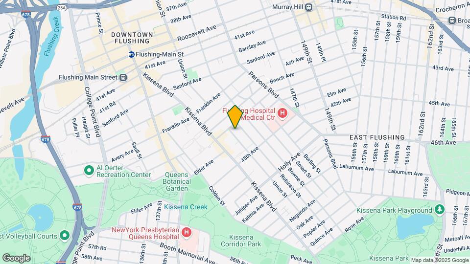 43-21 Union St Mapa y Detalles de la Ubicación