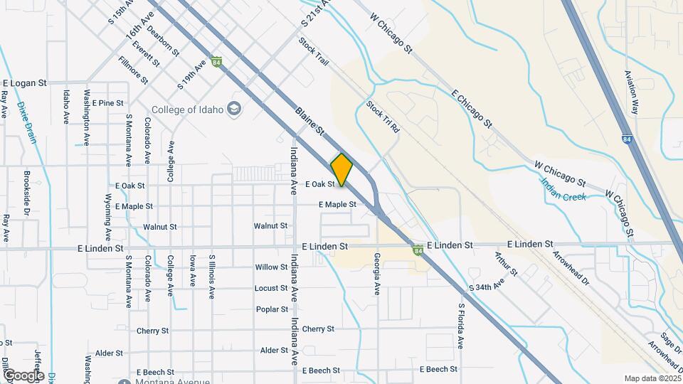 2230 E Oak Map and Location Details