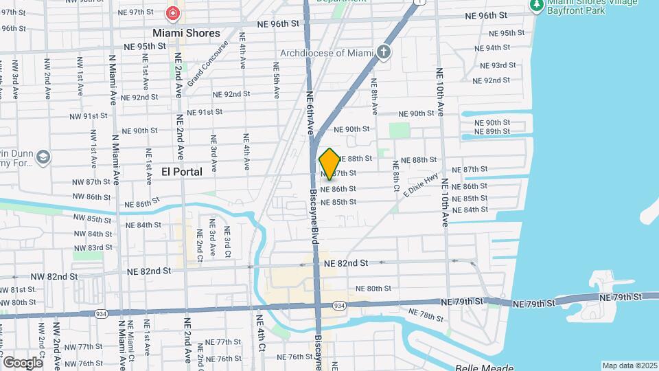 641 NE 86th St Mapa y Detalles de la Ubicación