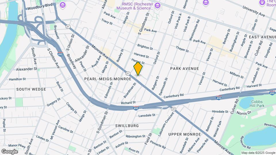 630 Monroe Ave Mapa y Detalles de la Ubicación