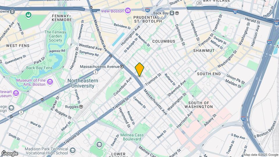 470 Massachusetts Ave Map and Location Details