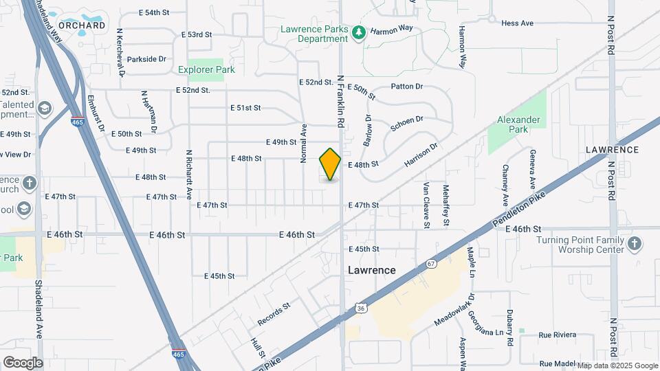 7945 Kingsmead Way Map and Location Details
