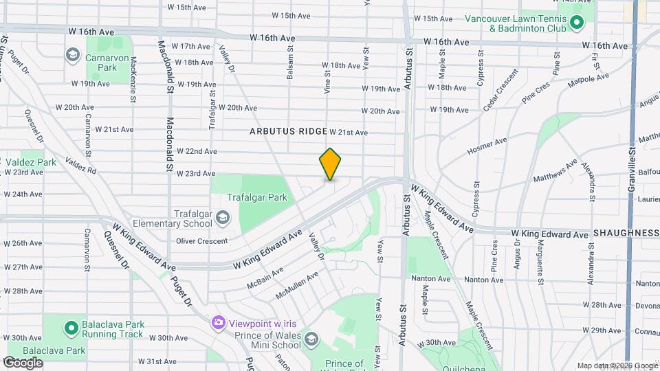 2312 Oliver Crescent Map and Location Details