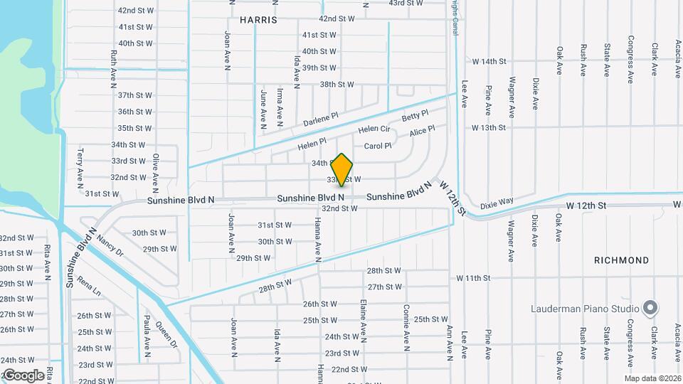 3315 Sunshine Blvd N Map and Location Details