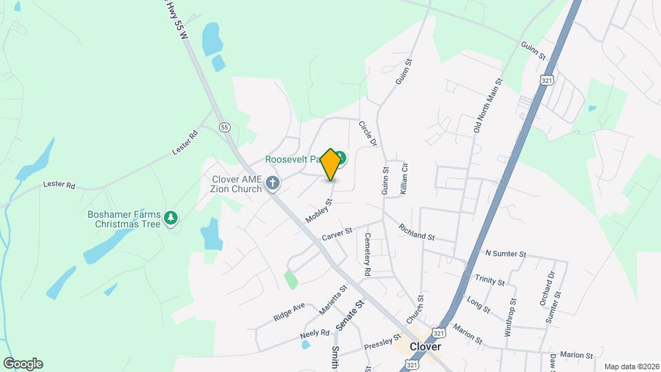 303 Mobley St Map and Location Details