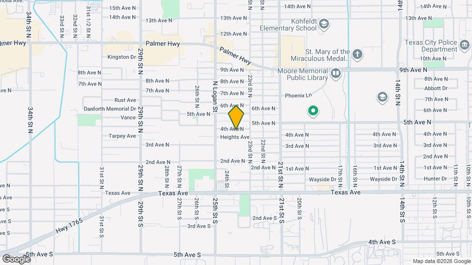 2327 4th Ave N Map and Location Details